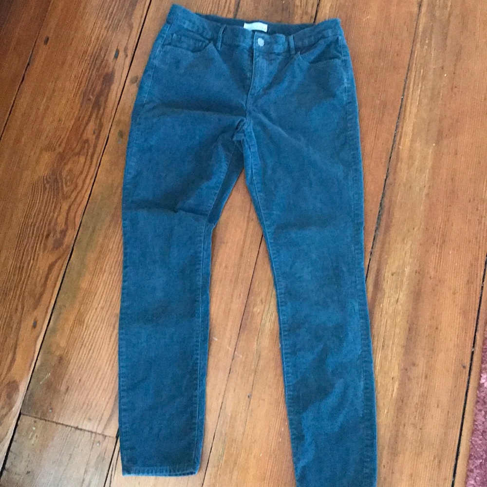 Loft skinny corduroy pants size 8